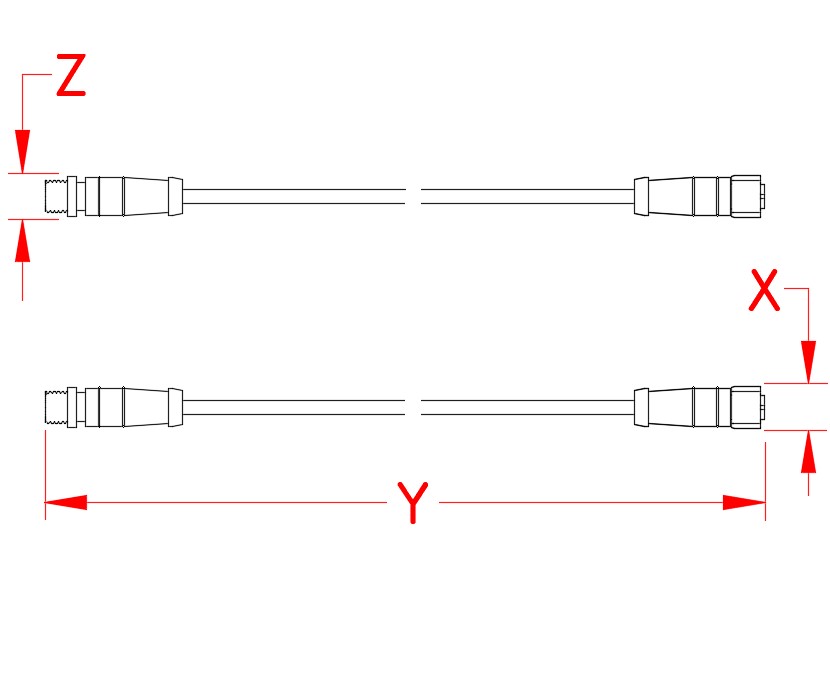 Micro Star™ Jumper, LED lights, S0825-JMPR-SC, Line Drawing